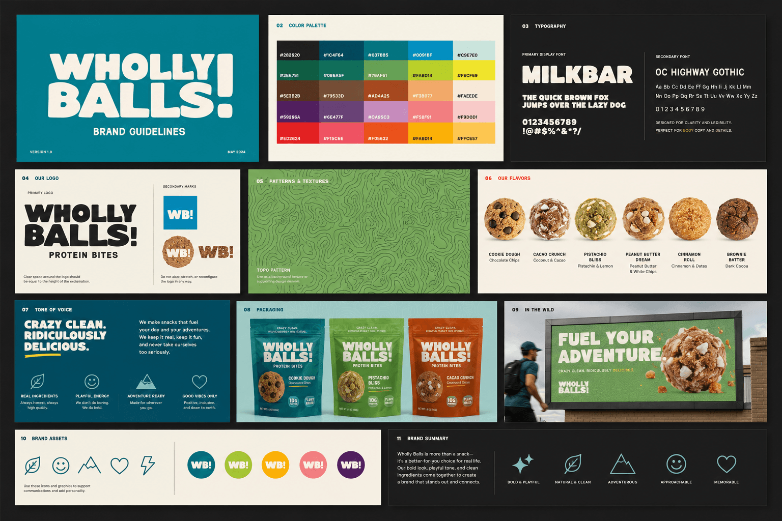 Wholly Balls packaging mockup exploration