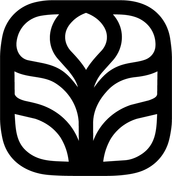 Atlas and Ivy botanical symbol